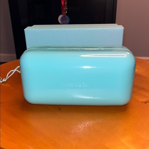 Tiffany & Co. Aqua Blue Jewelry Case - Picture 3 of 12
